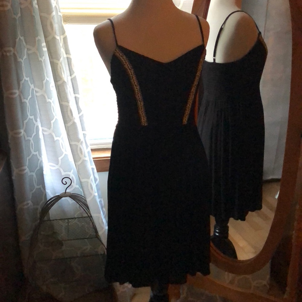 Black /cream dress